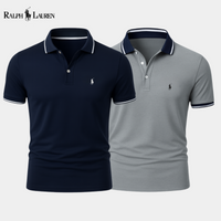 Navy Blue + Gray