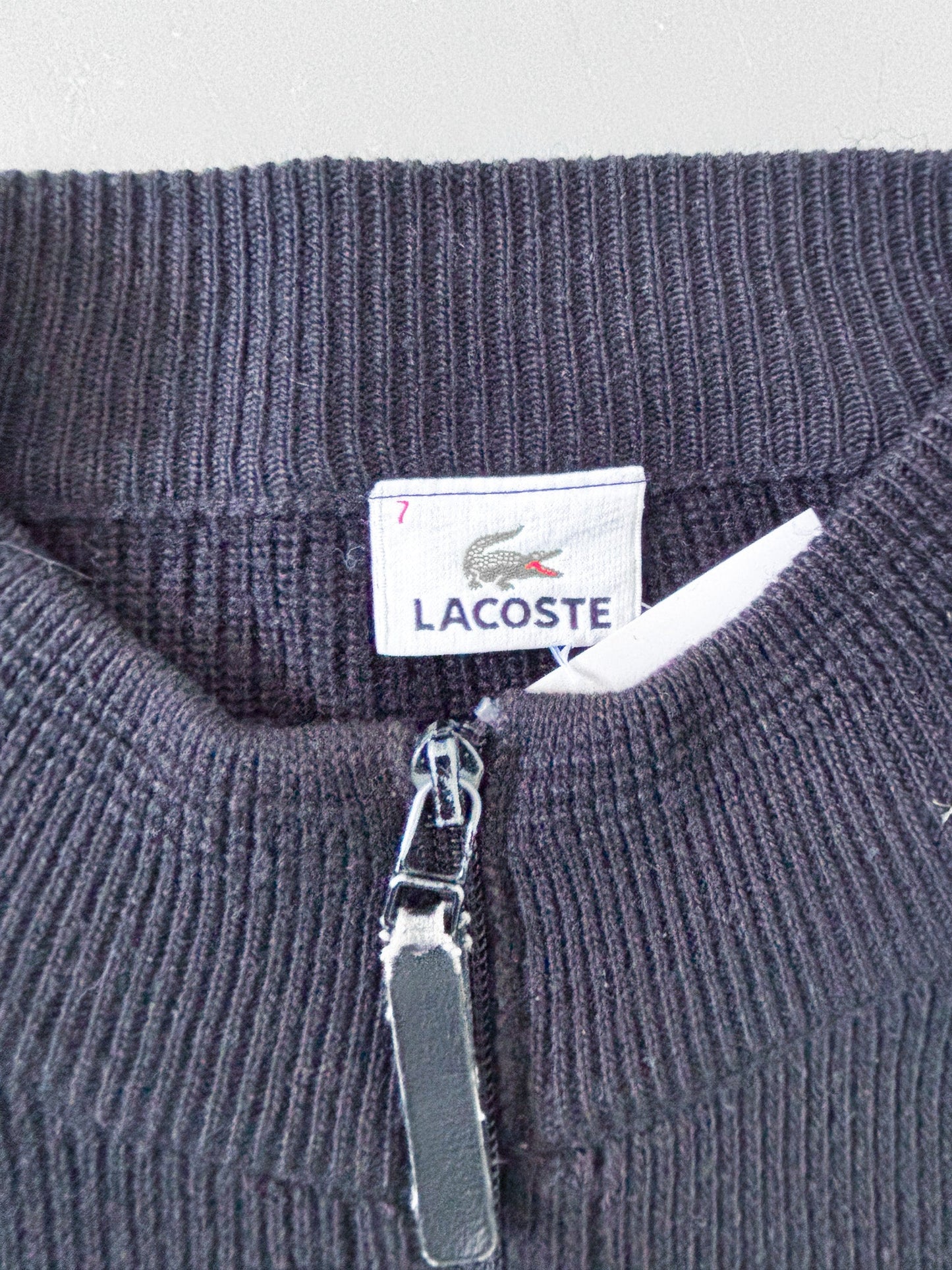 Lacoste Vintage Strickjacke | L