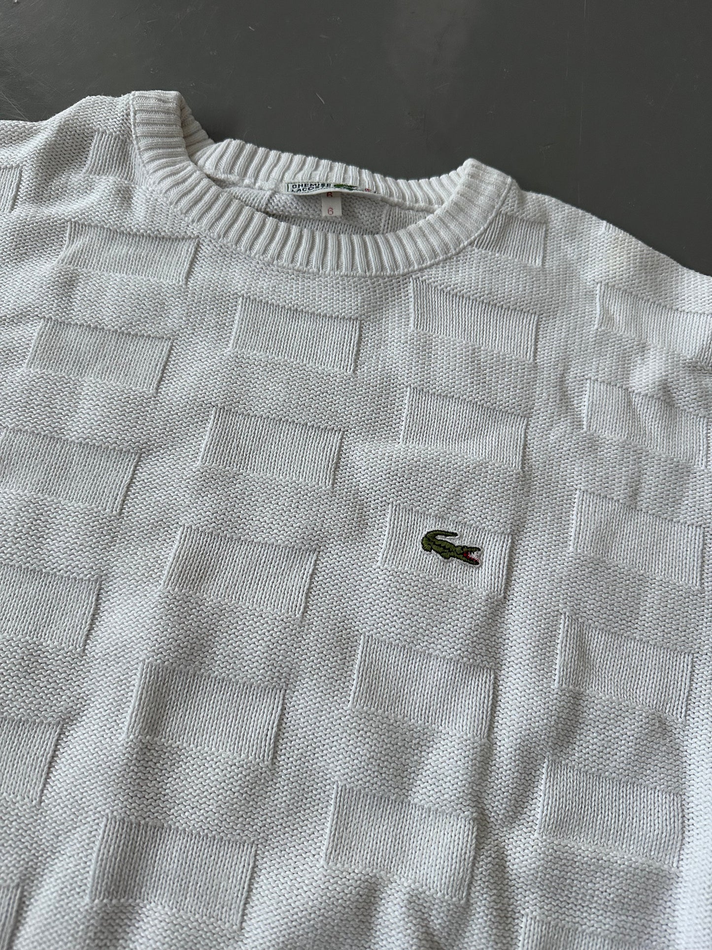 Lacoste Vintage *PREMIUM* Pullover | L