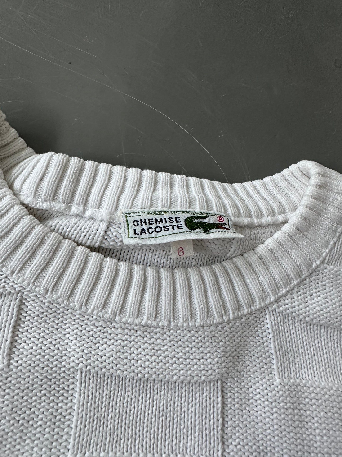 Lacoste Vintage *PREMIUM* Pullover | L