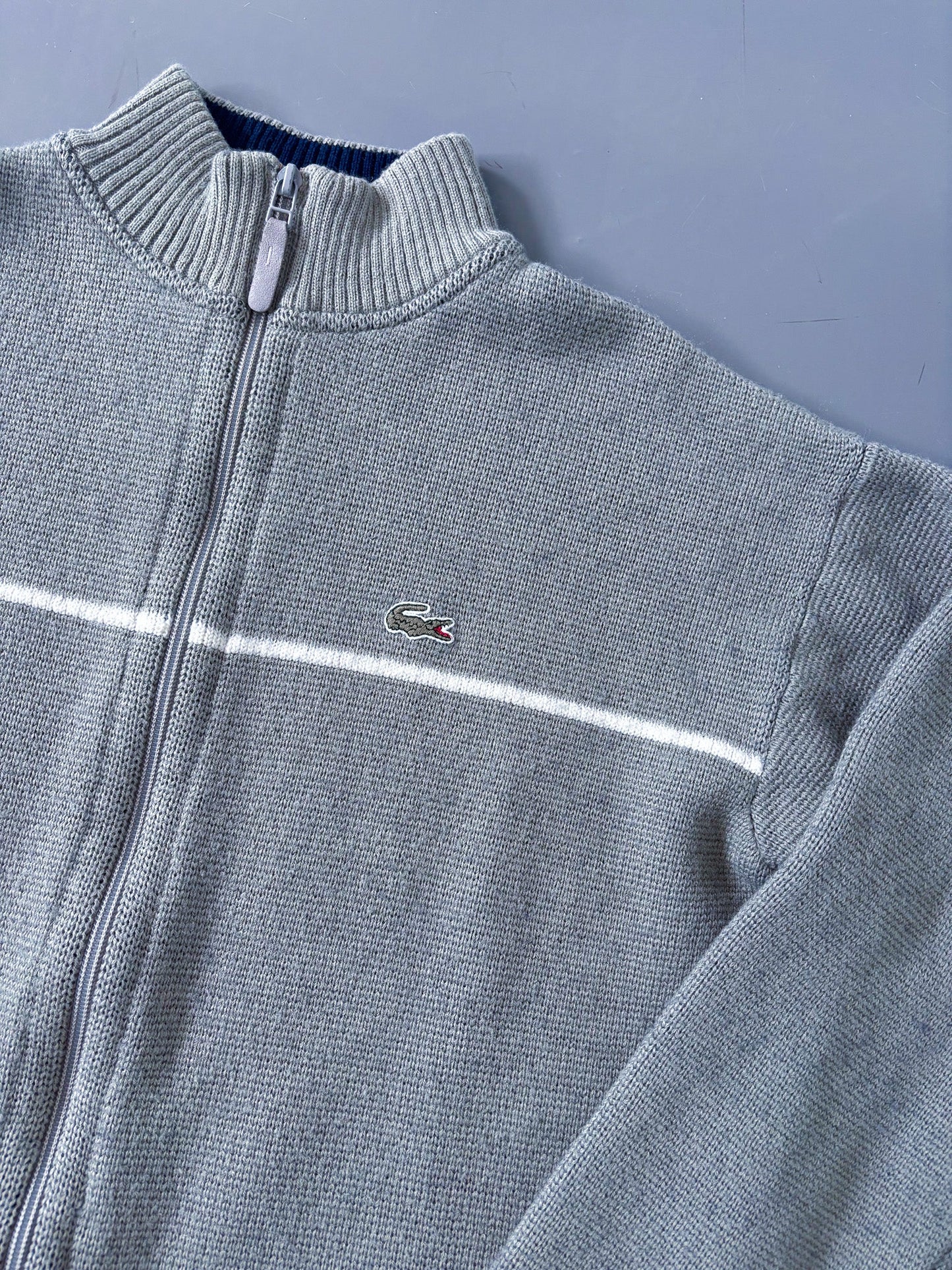 Lacoste Vintage Strickjacke | L