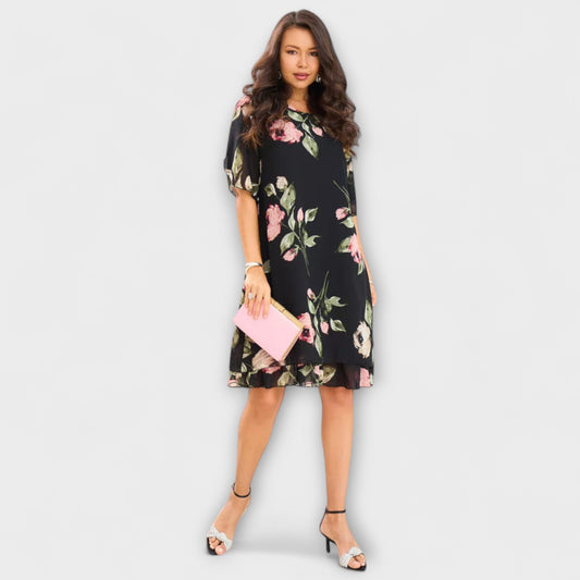 Melin - Elegant Chiffon Dress