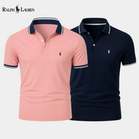 Coral + Navy