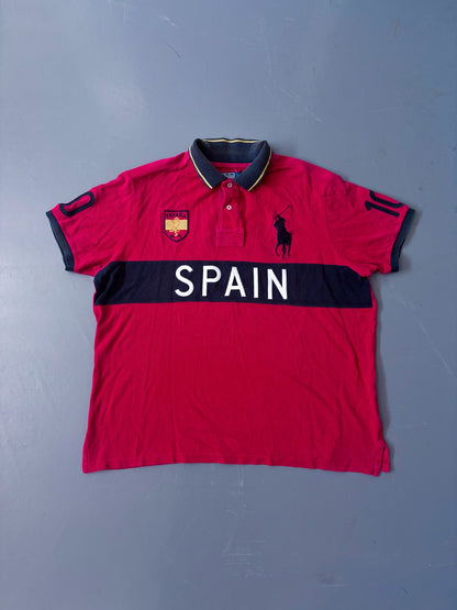 Polo Ralph Lauren x Spanien Vintage Poloshirt | XXL
