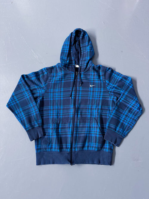 Nike Vintage Plaid Zip Jacket | S