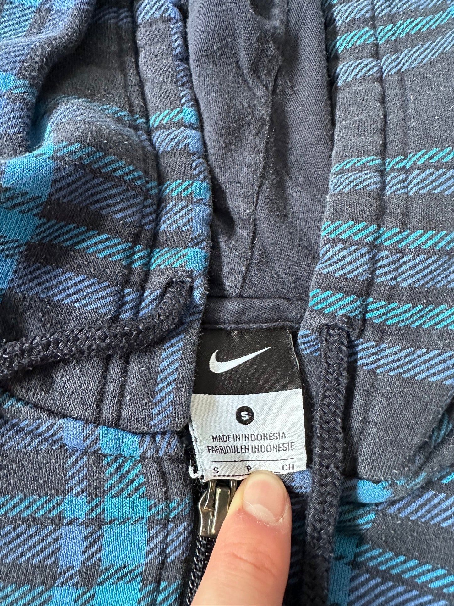 Nike Vintage Plaid Zip Jacket | S