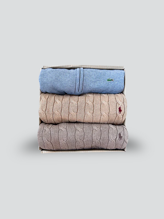 LACOSTE X RALPH LAUREN VINTAGE MYSTERY BOX (3 PIECES)