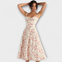 Red-floral