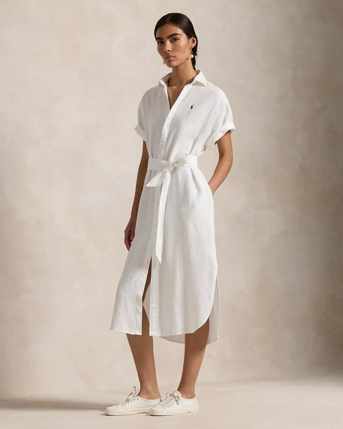 Vestido de Linho | Ralph Lauren