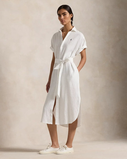 Vestido de Linho | Ralph Lauren